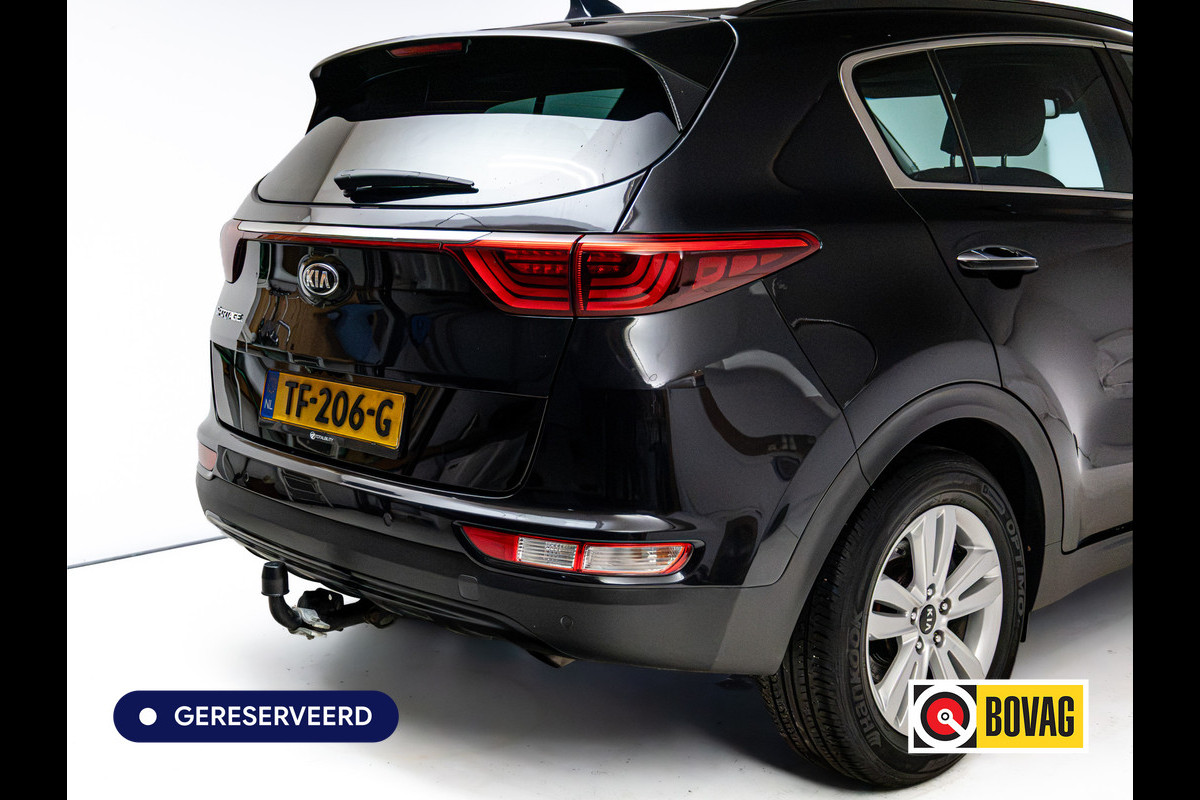 Kia Sportage 1.6 GDI Design Edition | Leer | Stoel- Stuur- Achterbankverwarming | Trekhaak | JBL Audio | Led | Navigatie, Elektrisch verstelbare stoelen, Cruise, DAB