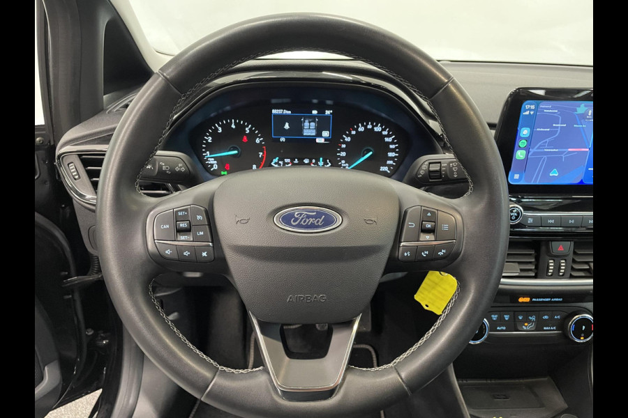 Ford Fiesta 1.0 EcoBoost 125pk Hybrid Titanium Navigatie Apple Carplay Android Auto Parkeersensoren achter Full LED Cruise Control Climate Control