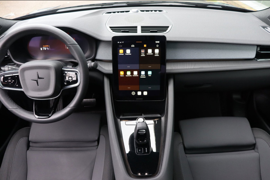 Polestar 2 Long Range Single Motor 78 kWh Org.NL Harman Kardon pano-dak rondom camera's SOH 95,13% el-st+mem+vw