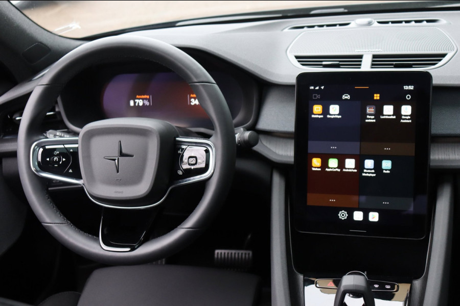 Polestar 2 Long Range Single Motor 78 kWh Org.NL Harman Kardon pano-dak rondom camera's SOH 95,13% el-st+mem+vw