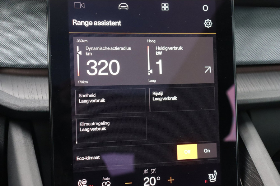 Polestar 2 Long Range Single Motor 78 kWh Org.NL Harman Kardon pano-dak rondom camera's SOH 95,13% el-st+mem+vw