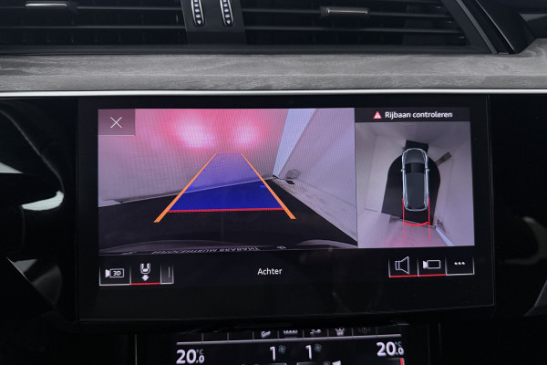 Audi e-tron 50 quattro S edition 71 kWh (PANORAMADAK, TREKHAAK, STOELVERWARMING, CAMERA, ELEKTR STOELEN)