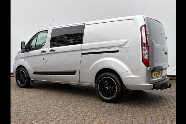 Ford Transit Custom 340 2.0 TDCI L2H1 Limited DC Trekhaak Adapt.Cruise Camera Carplay Stoelverw Voll.Onderhoud!