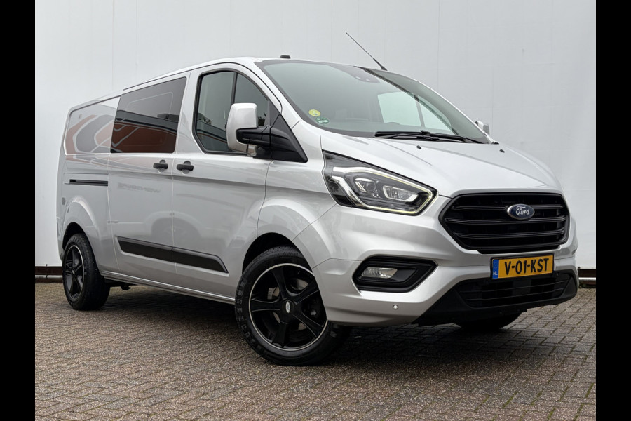 Ford Transit Custom 340 2.0 TDCI L2H1 Limited DC Trekhaak Adapt.Cruise Camera Carplay Stoelverw Voll.Onderhoud!