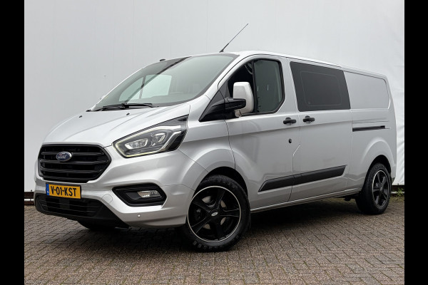 Ford Transit Custom 340 2.0 TDCI L2H1 Limited DC Trekhaak Adapt.Cruise Camera Carplay Stoelverw Voll.Onderhoud!