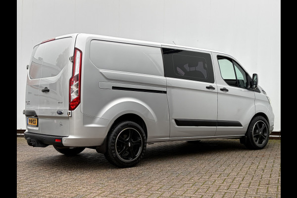 Ford Transit Custom 340 2.0 TDCI L2H1 Limited DC Trekhaak Adapt.Cruise Camera Carplay Stoelverw Voll.Onderhoud!