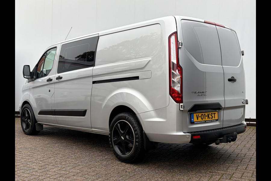 Ford Transit Custom 340 2.0 TDCI L2H1 Limited DC Trekhaak Adapt.Cruise Camera Carplay Stoelverw Voll.Onderhoud!