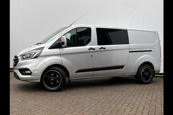 Ford Transit Custom 340 2.0 TDCI L2H1 Limited DC Trekhaak Adapt.Cruise Camera Carplay Stoelverw Voll.Onderhoud!