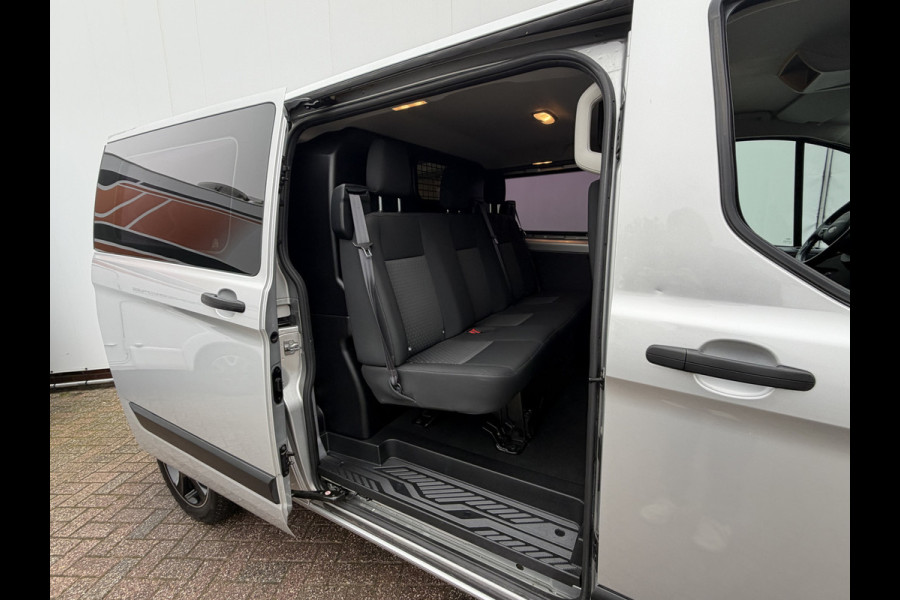 Ford Transit Custom 340 2.0 TDCI L2H1 Limited DC Trekhaak Adapt.Cruise Camera Carplay Stoelverw Voll.Onderhoud!