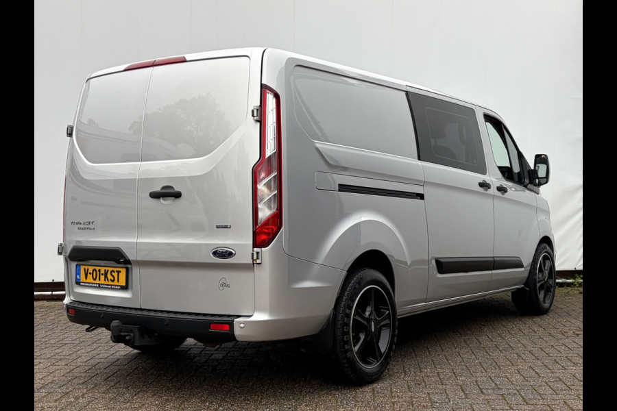 Ford Transit Custom 340 2.0 TDCI L2H1 Limited DC Trekhaak Adapt.Cruise Camera Carplay Stoelverw Voll.Onderhoud!