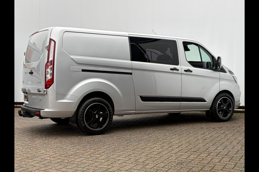 Ford Transit Custom 340 2.0 TDCI L2H1 Limited DC Trekhaak Adapt.Cruise Camera Carplay Stoelverw Voll.Onderhoud!