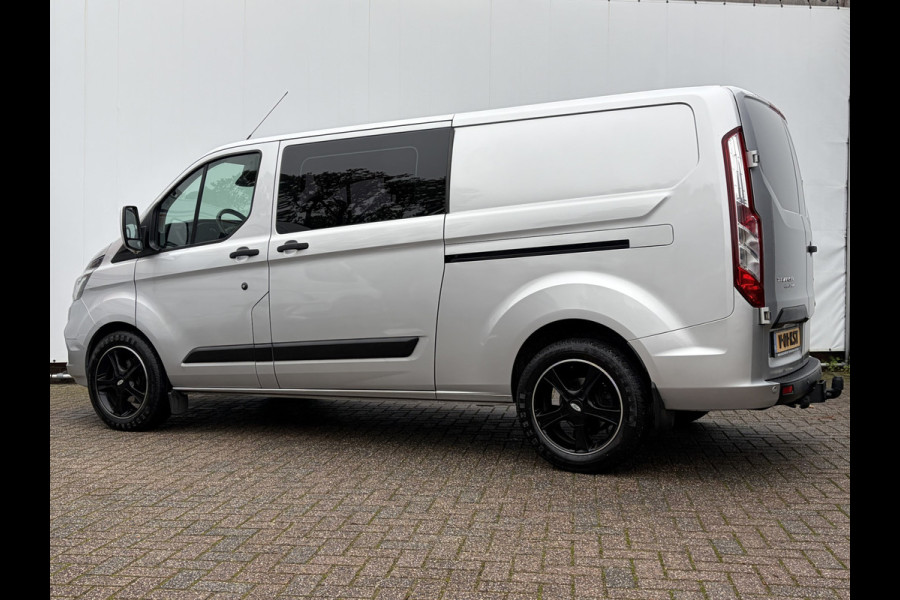 Ford Transit Custom 340 2.0 TDCI L2H1 Limited DC Trekhaak Adapt.Cruise Camera Carplay Stoelverw Voll.Onderhoud!