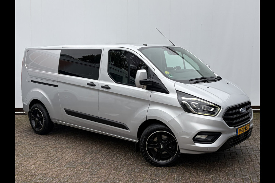 Ford Transit Custom 340 2.0 TDCI L2H1 Limited DC Trekhaak Adapt.Cruise Camera Carplay Stoelverw Voll.Onderhoud!