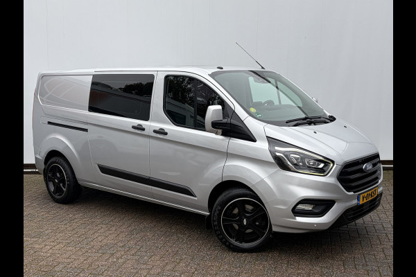 Ford Transit Custom 340 2.0 TDCI L2H1 Limited DC Trekhaak Adapt.Cruise Camera Carplay Stoelverw Voll.Onderhoud!