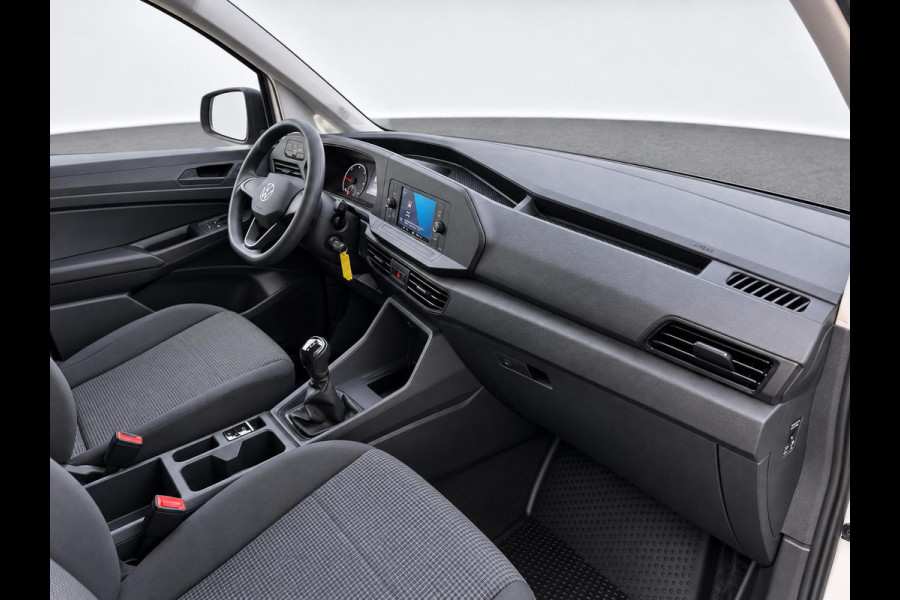 Volkswagen Caddy Cargo Maxi 2.0 TDI 102PK Navigatie by Carplay parkeersensoren Airco Bluetooth Zijschuifdeur In Hoogte Verstelbare Voorstoelen