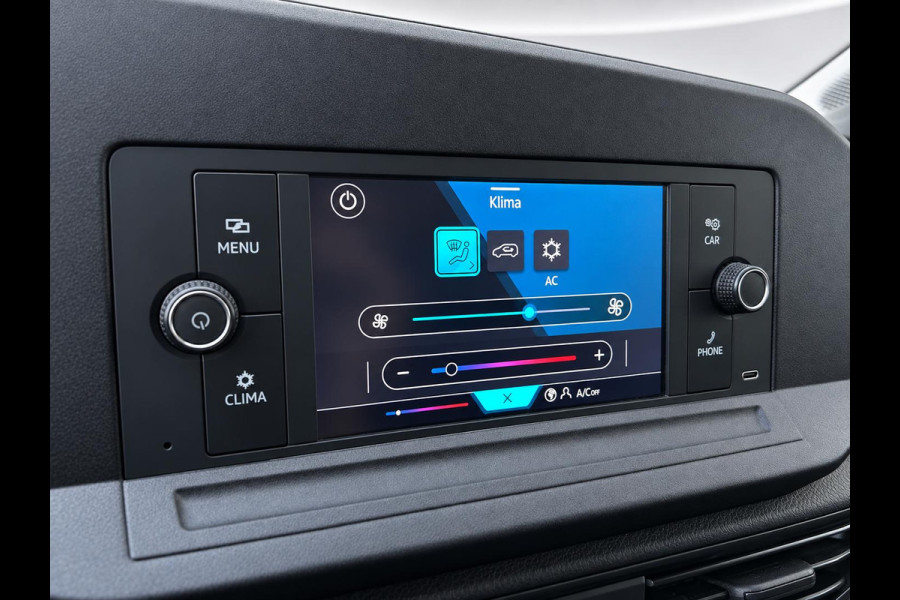 Volkswagen Caddy Cargo Maxi 2.0 TDI 102PK Navigatie by Carplay parkeersensoren Airco Bluetooth Zijschuifdeur In Hoogte Verstelbare Voorstoelen