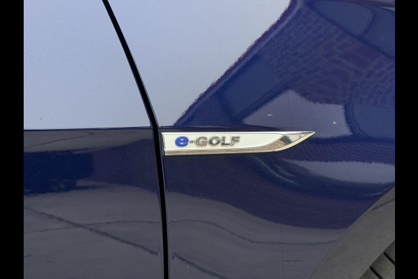 Volkswagen e-Golf E-DITION 1e Eigenaar|Navi|Camera|Stoelverwarming|Clima|Cruise|PDC V+A|N.A.P|Nieuwe APK bij Aflevering
