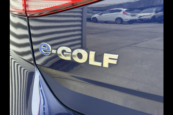 Volkswagen e-Golf E-DITION 1e Eigenaar|Navi|Camera|Stoelverwarming|Clima|Cruise|PDC V+A|N.A.P|Nieuwe APK bij Aflevering