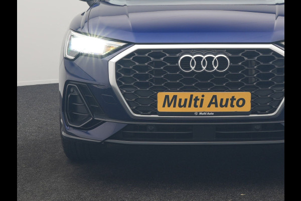 Audi Q3 Sportback 45 TFSI e Advanced Edition PHEV 245pk Dealer O.H | SOH 89,7% | Trekhaak Af Fabriek | Sportstoelen Memory & Verwarmd | Blis | Apple Carplay | DAB | Navigatie | Virtual | 19"L.M | Plug In Hybrid |