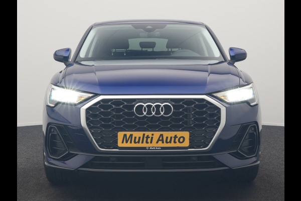 Audi Q3 Sportback 45 TFSI e Advanced Edition PHEV 245pk Dealer O.H | SOH 89,7% | Trekhaak Af Fabriek | Sportstoelen Memory & Verwarmd | Blis | Apple Carplay | DAB | Navigatie | Virtual | 19"L.M | Plug In Hybrid |