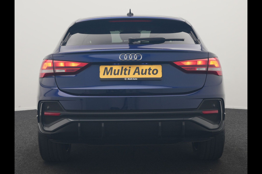 Audi Q3 Sportback 45 TFSI e Advanced Edition PHEV 245pk Dealer O.H | SOH 89,7% | Trekhaak Af Fabriek | Sportstoelen Memory & Verwarmd | Blis | Apple Carplay | DAB | Navigatie | Virtual | 19"L.M | Plug In Hybrid |