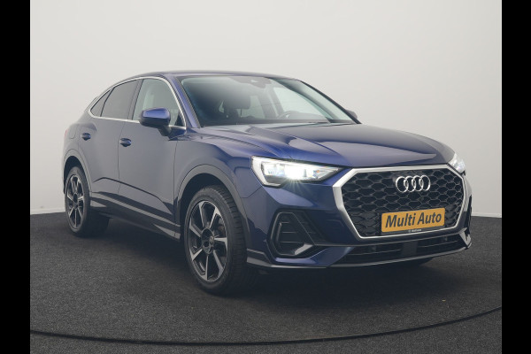 Audi Q3 Sportback 45 TFSI e Advanced Edition PHEV 245pk Dealer O.H | SOH 89,7% | Trekhaak Af Fabriek | Sportstoelen Memory & Verwarmd | Blis | Apple Carplay | DAB | Navigatie | Virtual | 19"L.M | Plug In Hybrid |