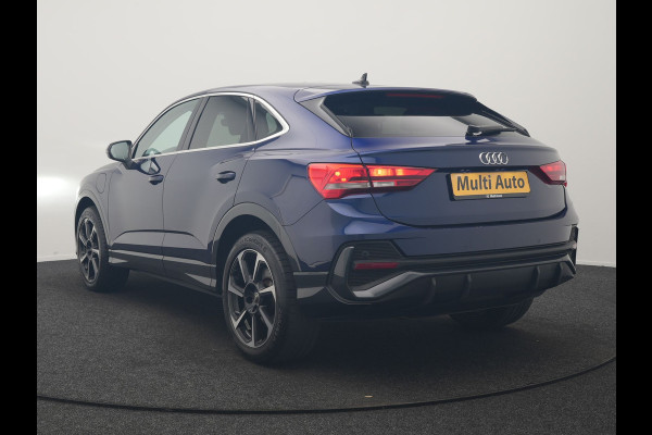 Audi Q3 Sportback 45 TFSI e Advanced Edition PHEV 245pk Dealer O.H | SOH 89,7% | Trekhaak Af Fabriek | Sportstoelen Memory & Verwarmd | Blis | Apple Carplay | DAB | Navigatie | Virtual | 19"L.M | Plug In Hybrid |