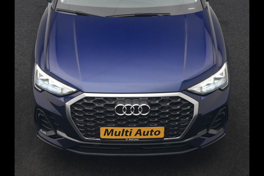 Audi Q3 Sportback 45 TFSI e Advanced Edition PHEV 245pk Dealer O.H | SOH 89,7% | Trekhaak Af Fabriek | Sportstoelen Memory & Verwarmd | Blis | Apple Carplay | DAB | Navigatie | Virtual | 19"L.M | Plug In Hybrid |
