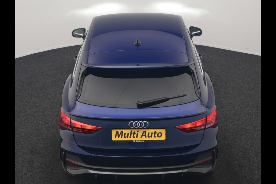 Audi Q3 Sportback 45 TFSI e Advanced Edition PHEV 245pk Dealer O.H | SOH 89,7% | Trekhaak Af Fabriek | Sportstoelen Memory & Verwarmd | Blis | Apple Carplay | DAB | Navigatie | Virtual | 19"L.M | Plug In Hybrid |