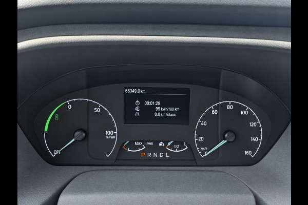 Ford E-Transit 68kWh 184PK L2H3 317km WLTP 94,8% (SOH) Airco Climate Control Cruise Control CarPlay 360 Camera Navigatie Parkeersensoren v+a
