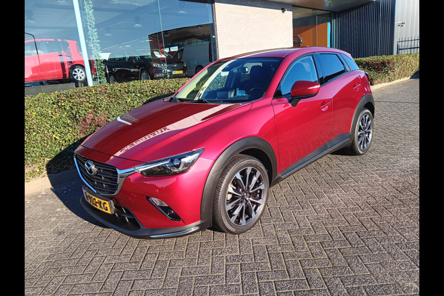 Mazda CX-3 2.0 SkyActiv-G 120 GT-M Line, Leder, Navi, Clima, Head-up, etc. incl. 12 MND BOVAGGARANTIE
