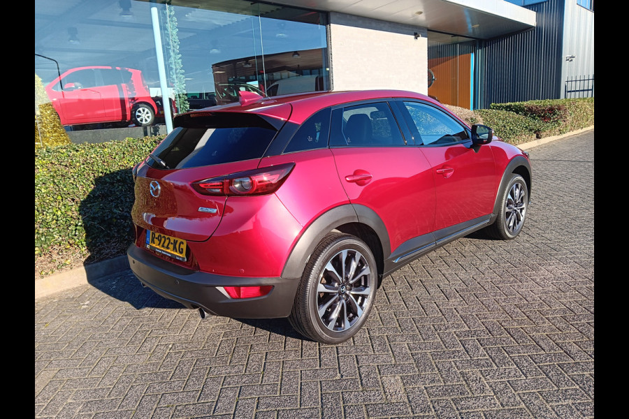 Mazda CX-3 2.0 SkyActiv-G 120 GT-M Line, Leder, Navi, Clima, Head-up, etc. incl. 12 MND BOVAGGARANTIE