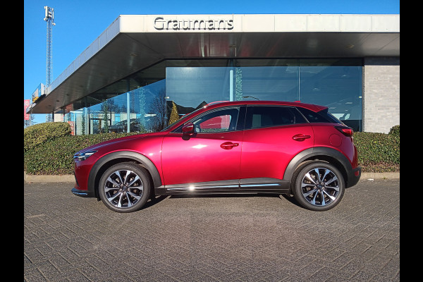 Mazda CX-3 2.0 SkyActiv-G 120 GT-M Line, Leder, Navi, Clima, Head-up, etc. incl. 12 MND BOVAGGARANTIE
