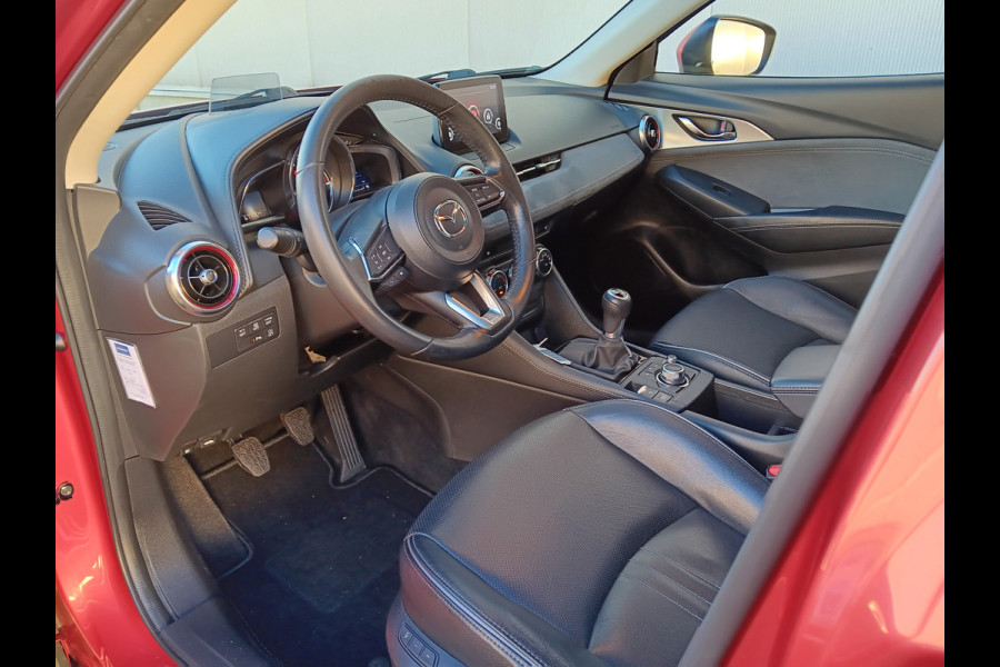 Mazda CX-3 2.0 SkyActiv-G 120 GT-M Line, Leder, Navi, Clima, Head-up, etc. incl. 12 MND BOVAGGARANTIE