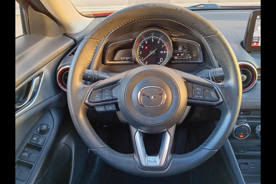 Mazda CX-3 2.0 SkyActiv-G 120 GT-M Line, Leder, Navi, Clima, Head-up, etc. incl. 12 MND BOVAGGARANTIE