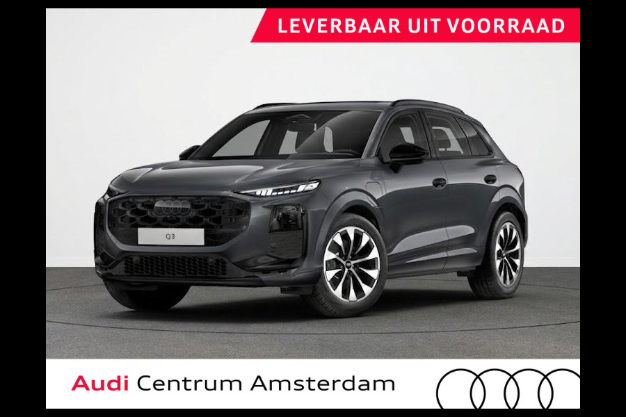 Audi Q3 S edition e-hybrid 272 pk | Panorama-glasdak | Techniekpakket plus | Trekhaak mech. zwenkbaar | Optiekpakket zwart-glanzend |