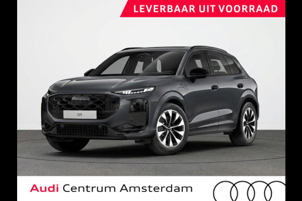 Audi Q3 S edition e-hybrid 272 pk | Panorama-glasdak | Techniekpakket plus | Trekhaak mech. zwenkbaar | Optiekpakket zwart-glanzend |