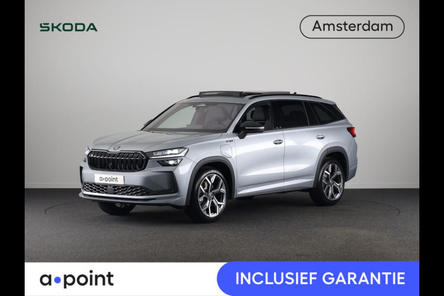 Škoda Kodiaq Sportline Business PHEV 1.5 TSI 204pk DSG | Panoramadak | Wegklapbare trekhaak | 20 inch lichtmetalen velgen| Winter pakket | Verwarmbare vooruit