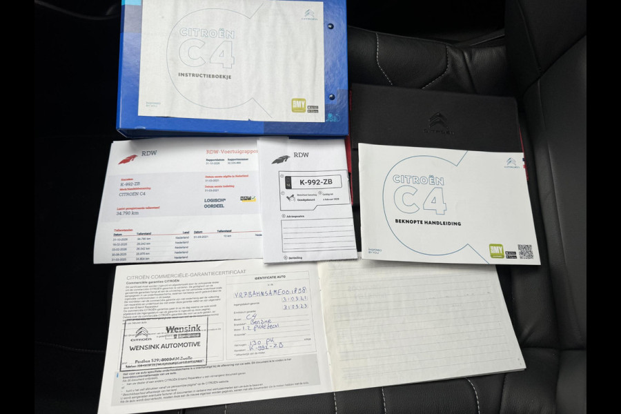 Citroën C4 1.2 Puretech Feel Edition | Leder | LED | Trekhaak | Dealer Onderhouden | Nwe distributie | NAP |