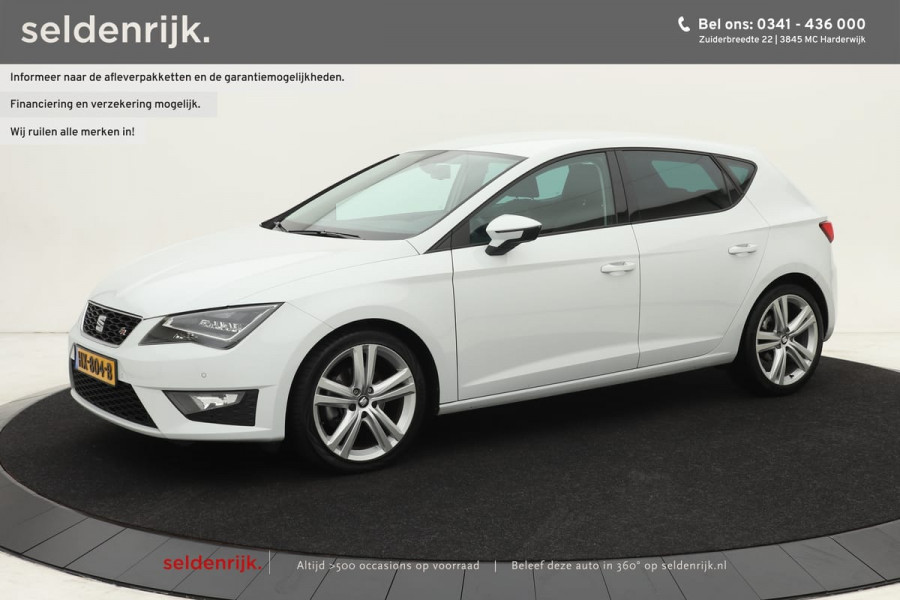 Seat Leon 1.4 EcoTSI FR Connect | Full LED | Navigatie | Half leder/stof | Climate control | PDC v+a