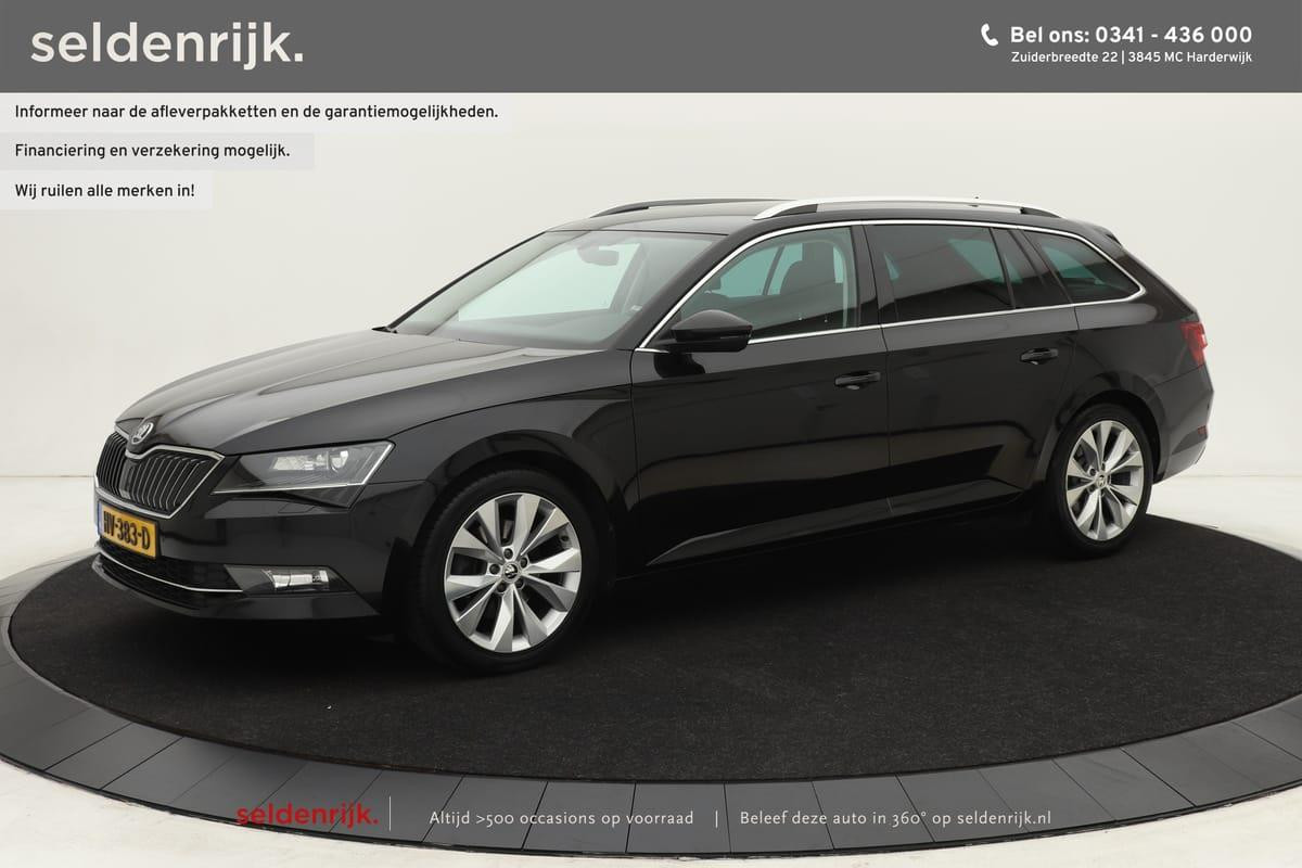 Škoda Superb Combi 1.6 TDI 120 Ambition | Navi+ | Xenon/LED | Parkpilot | klein Lederpakket | MFS | Cruise control | Orig. NL