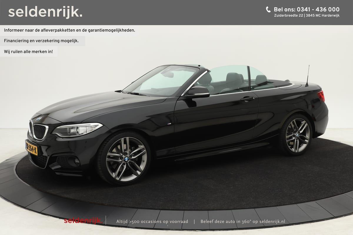 BMW 2 Serie Cabrio 220i Aut. M-sport | Full-LED | Navi Proff. | Stoelverwarming | Climate control | Volleder | PDC