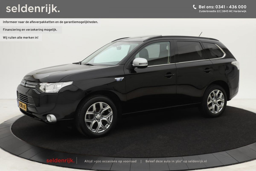 Mitsubishi Outlander 2.0 PHEV Instyle *All-in Prijs* | Dealer onderhouden | Xenon | Schuif-/kanteldak | Leder