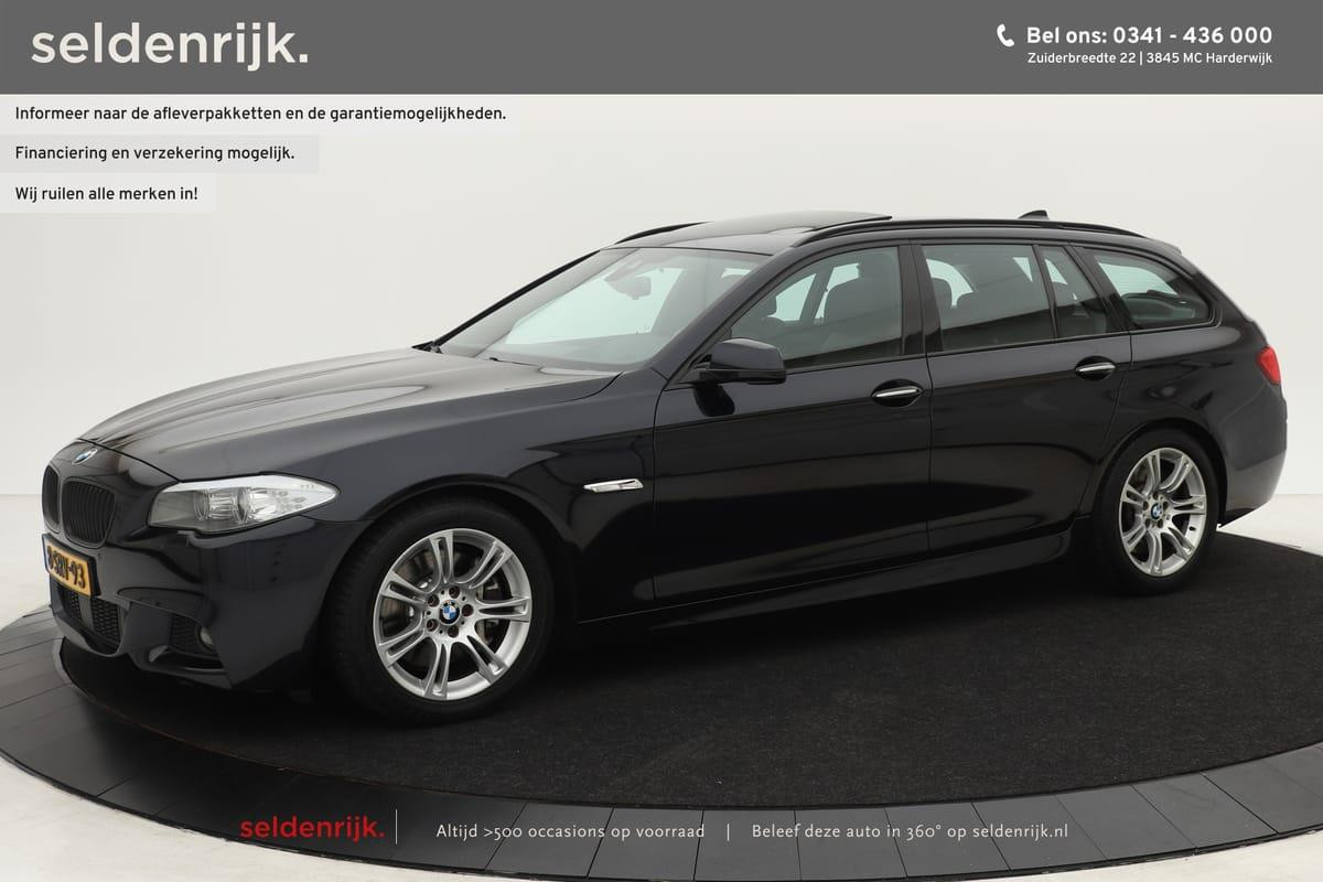 BMW 5 Serie 530d M-sport | Soft-close | Active Steering | Driver Assist | Panoramadak | HUD | Stoel-/achterbankverwarming