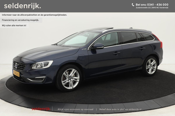 Volvo V60 2.4 D6 AWD Plug-In Summum *All-in prijs* | Dealer onderhouden | Xenon | Navigatie | Afn. trekhaak | Memory | Premium sound