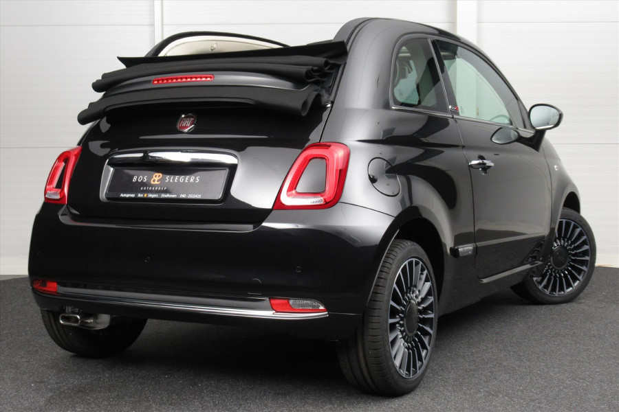 Fiat 500C 1.2 69pk Lounge Nieuwprijs 23400 euro Grootbeeld Navigatie