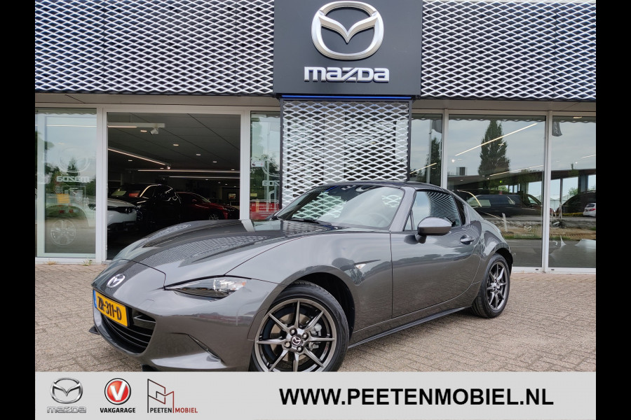 Mazda MX-5 RF 1.5 SkyActiv-G 132 GT-M | LEDER | CAMERA | BOSE | 16" | NAVIGATIE | BLUETOOTH | RIJKLAARPRIJS |