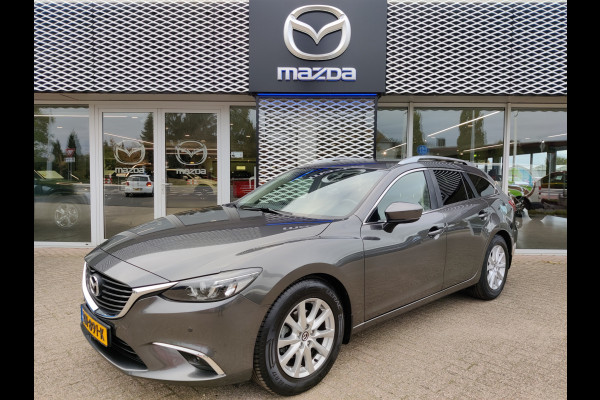 Mazda 6 Sportbreak 2.0 SkyActiv-G 165 TS+ Automaat | CRUISE-CONTROL | LEDER | NAVIGATIE | PARK-ASSIST | RIJKLAARPRIJS