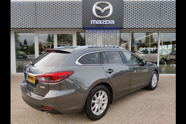 Mazda 6 Sportbreak 2.0 SkyActiv-G 165 TS+ Automaat | CRUISE-CONTROL | LEDER | NAVIGATIE | PARK-ASSIST | RIJKLAARPRIJS