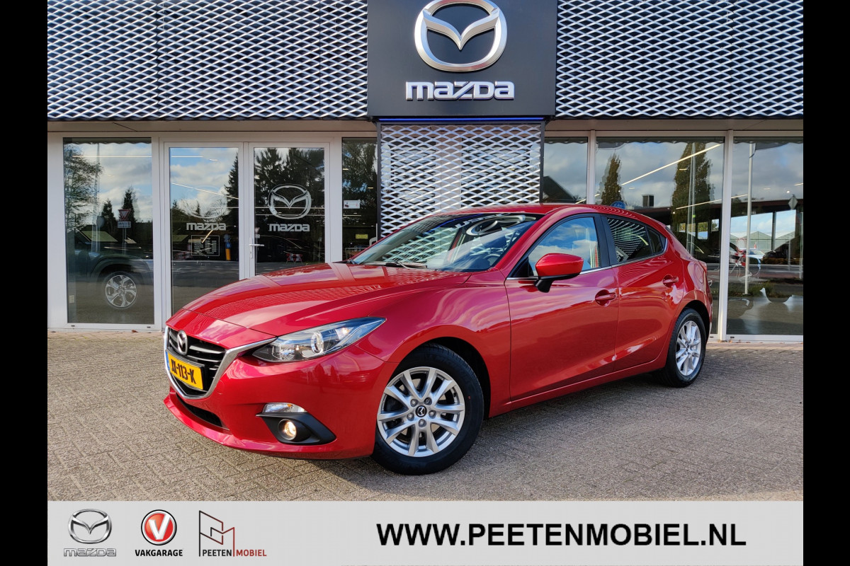 Mazda 3 2.0 TS | NAVIGATIE | CRUISECONTROL | 16"LM-VELGEN | CLIMATE CONTROL | RIJKLAARPRIJS |